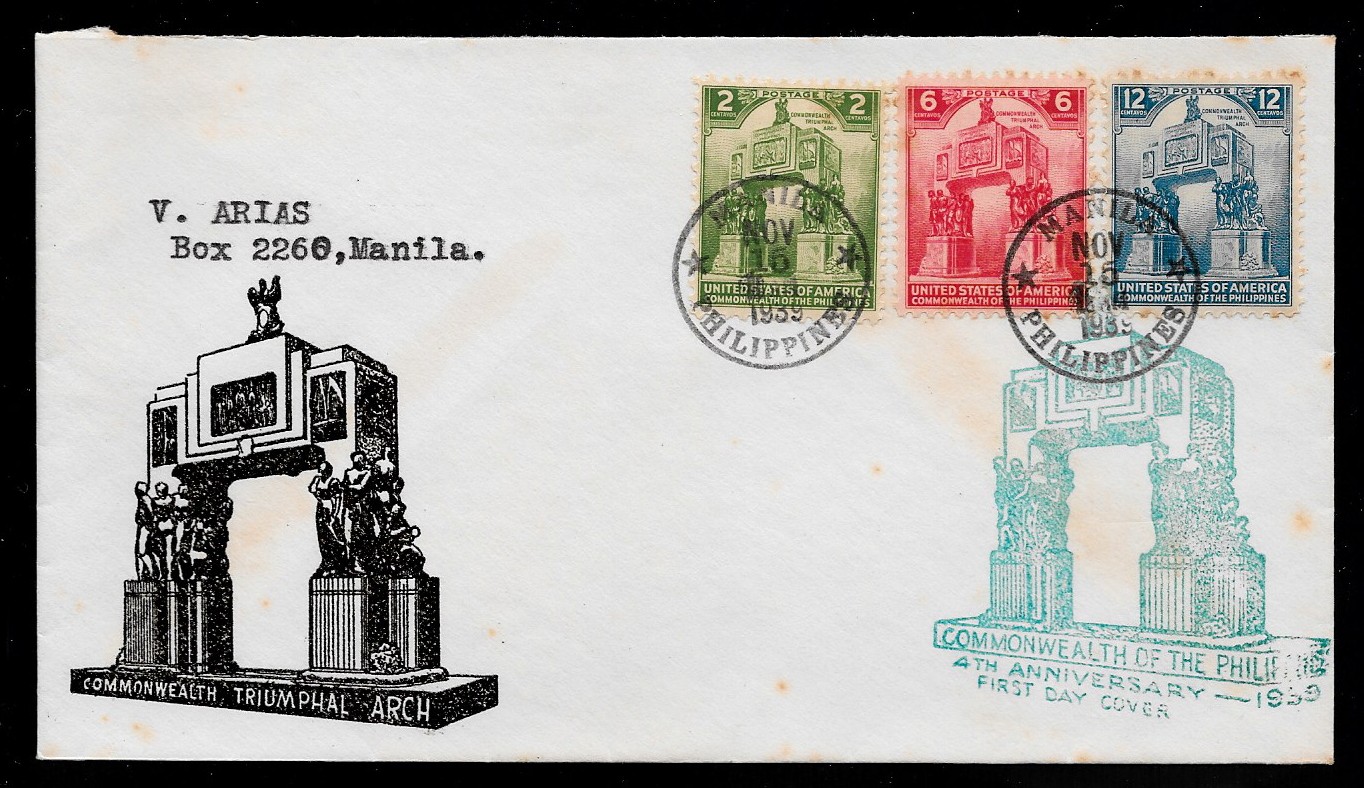 Philippines 1939 First Day Cover 